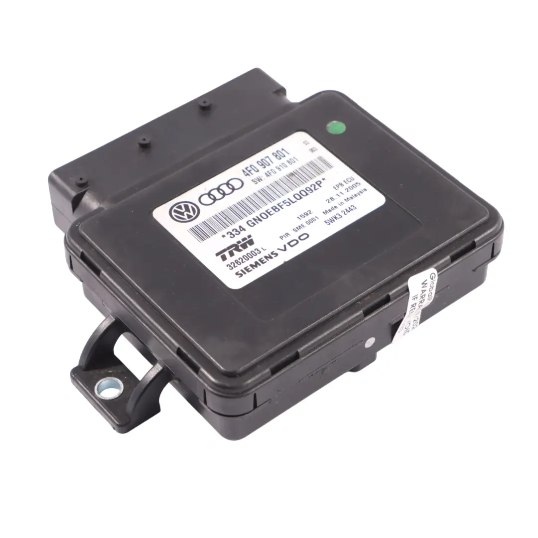 Audi A6 C6 Freno De Estacionamiento Freno Mano Módulo Unidad Control 4F0907801