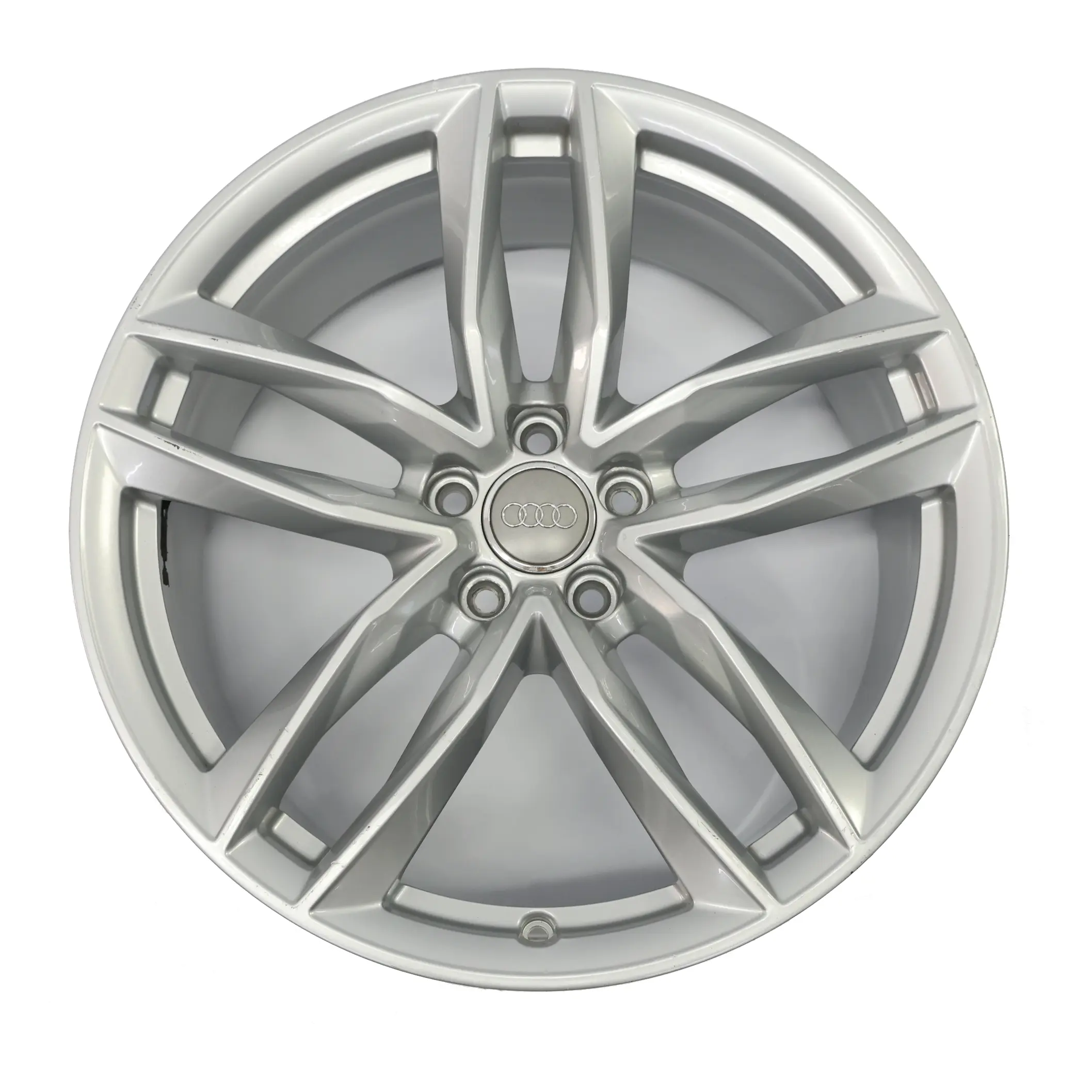 Wheel Rim Audi A7 C7 4G A8 4H Silver Alloy 20" 9J ET:37 Star Spoke 4H0601025BS