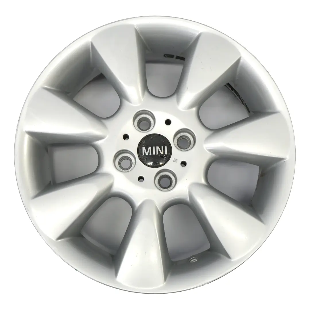 Mini Cooper R50 R52 R53 Silver Wheel Alloy Rim 16" 6,5J ET:48 7-Spoke 92 6763297