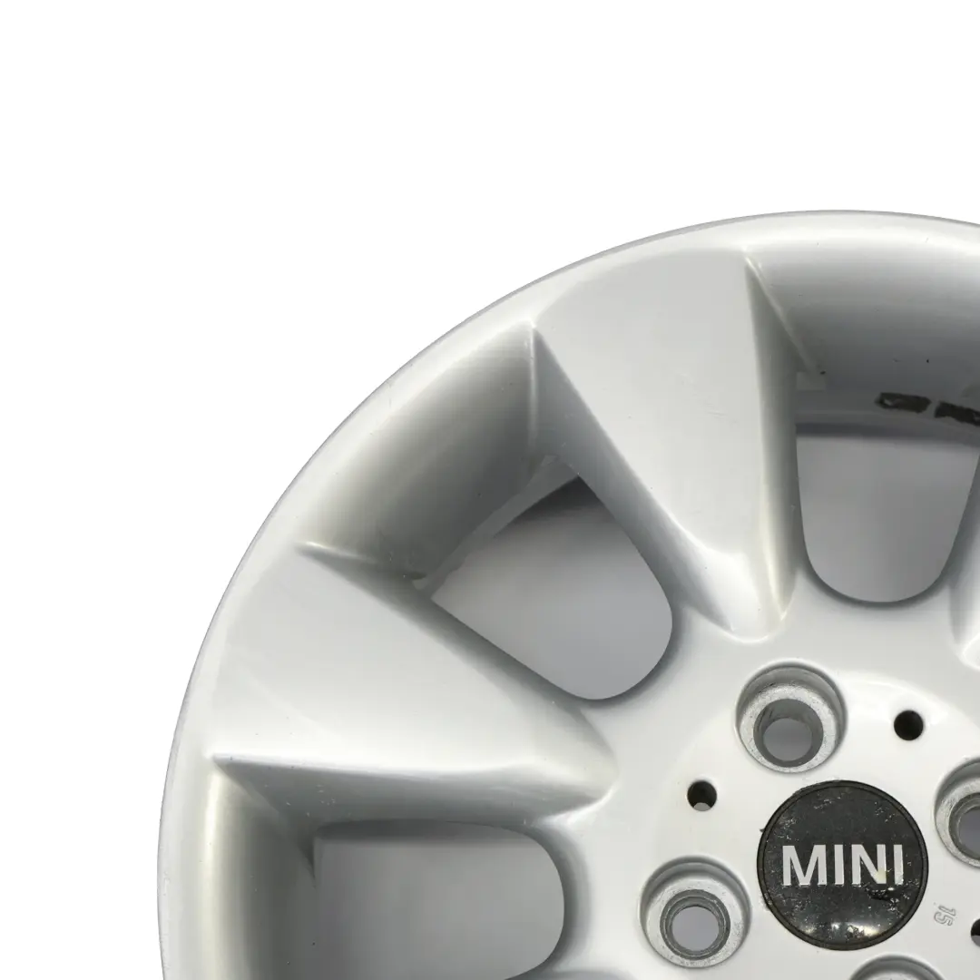 Mini Cooper R50 R52 R53 Silver Wheel Alloy Rim 16" 6,5J ET:48 7-Spoke 92 6763297