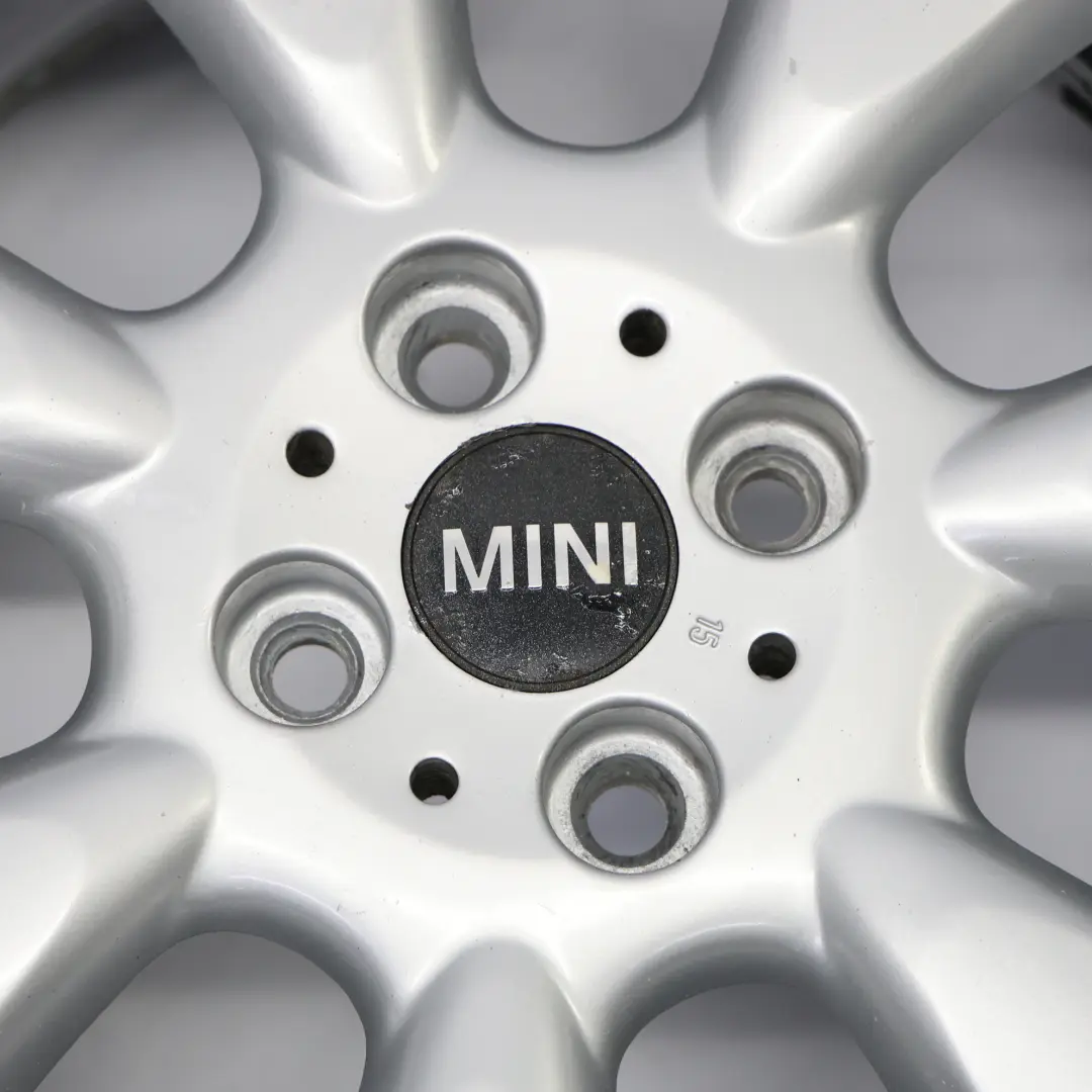 Mini Cooper R50 R52 R53 Silver Wheel Alloy Rim 16" 6,5J ET:48 7-Spoke 92 6763297