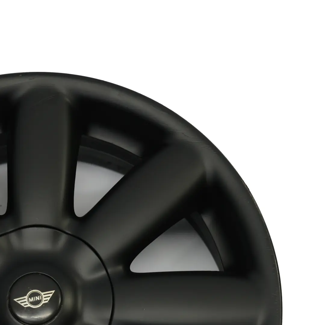 Mini Cooper R50 R55 R56 R57 Black Wheel Alloy Rim 17" 7J ET:48 Crown Spoke 104