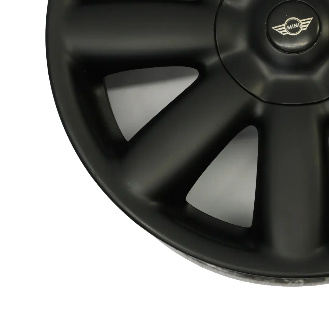 Mini Cooper R50 R55 R56 R57 Black Wheel Alloy Rim 17" 7J ET:48 Crown Spoke 104