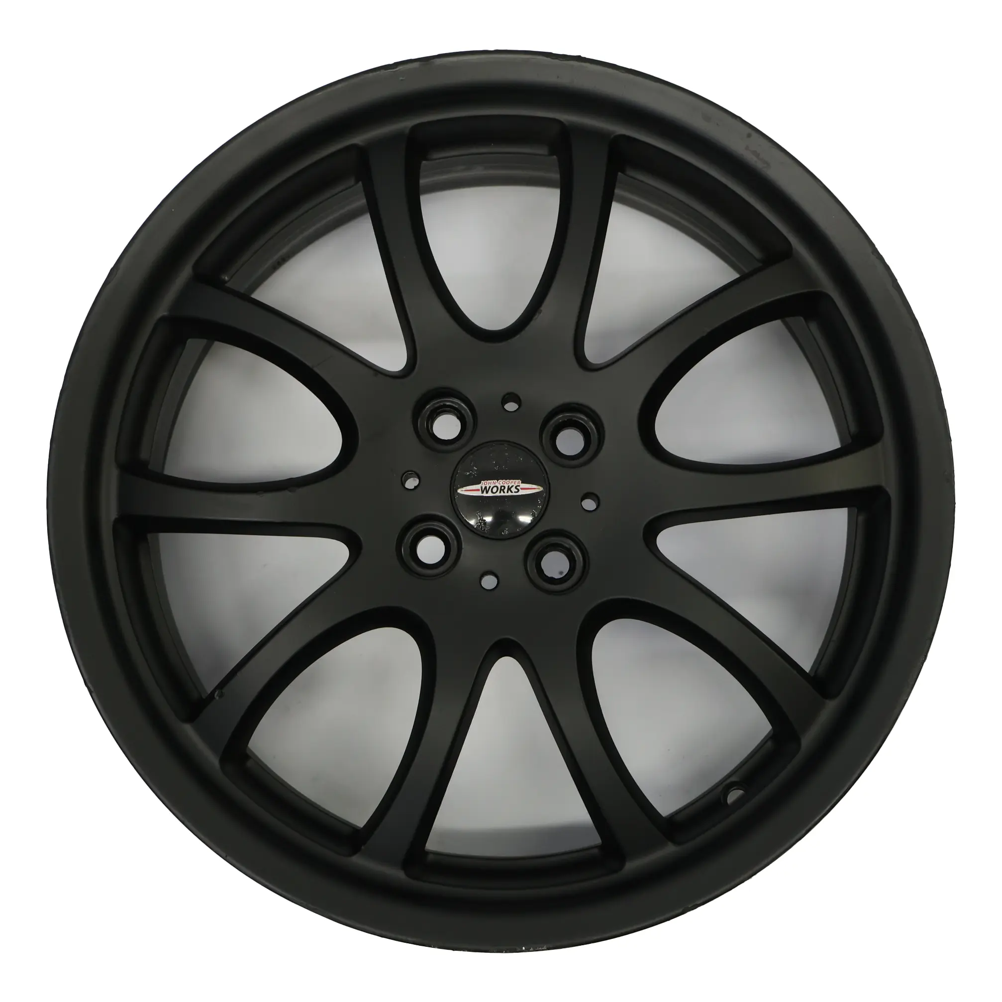 Mini R50 R56 John Cooper Works JCW Black Wheel Alloy Rim 18" Double Spoke