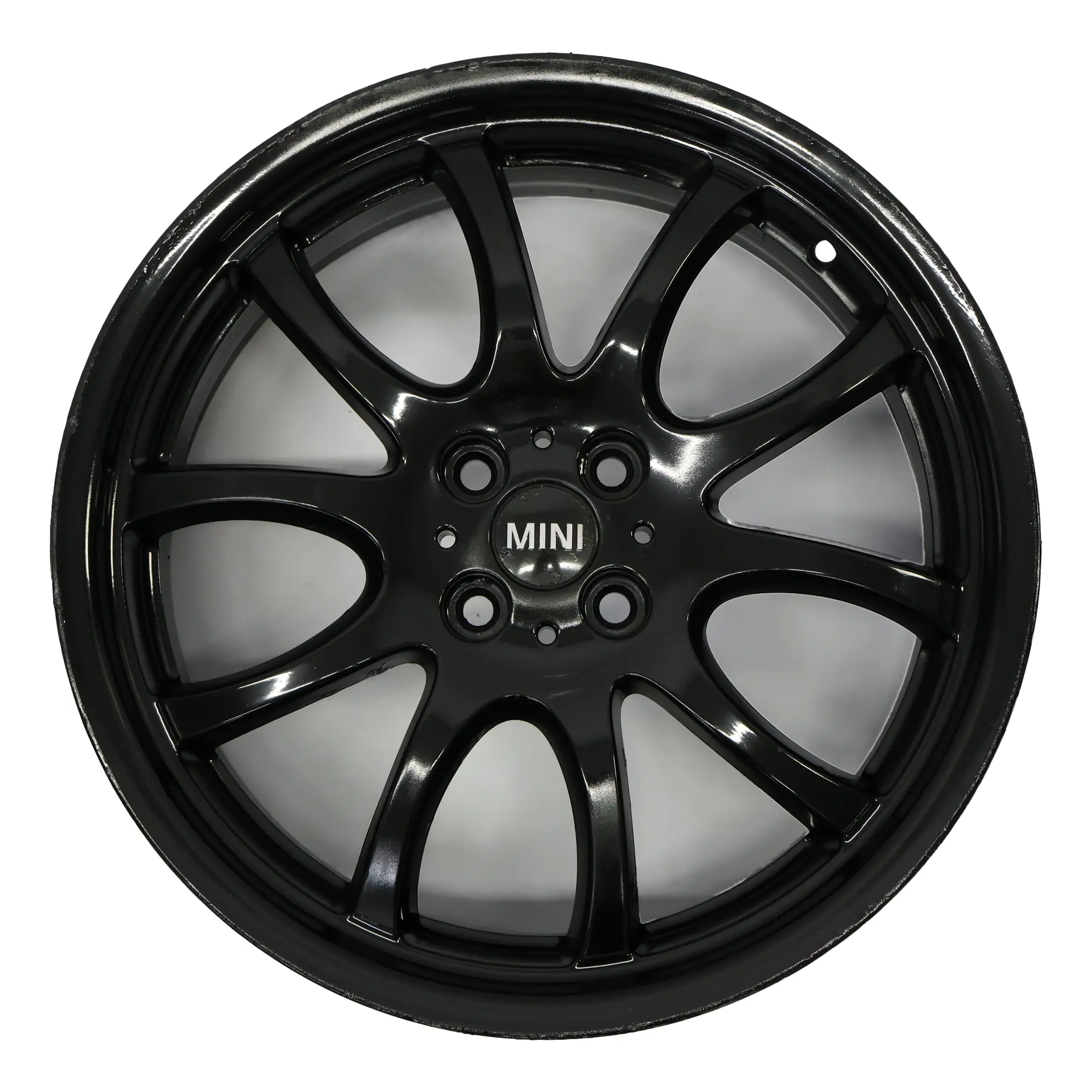 Mini R50 R56 John Cooper Works JCW Black Wheel Alloy Rim 18" Double Spoke