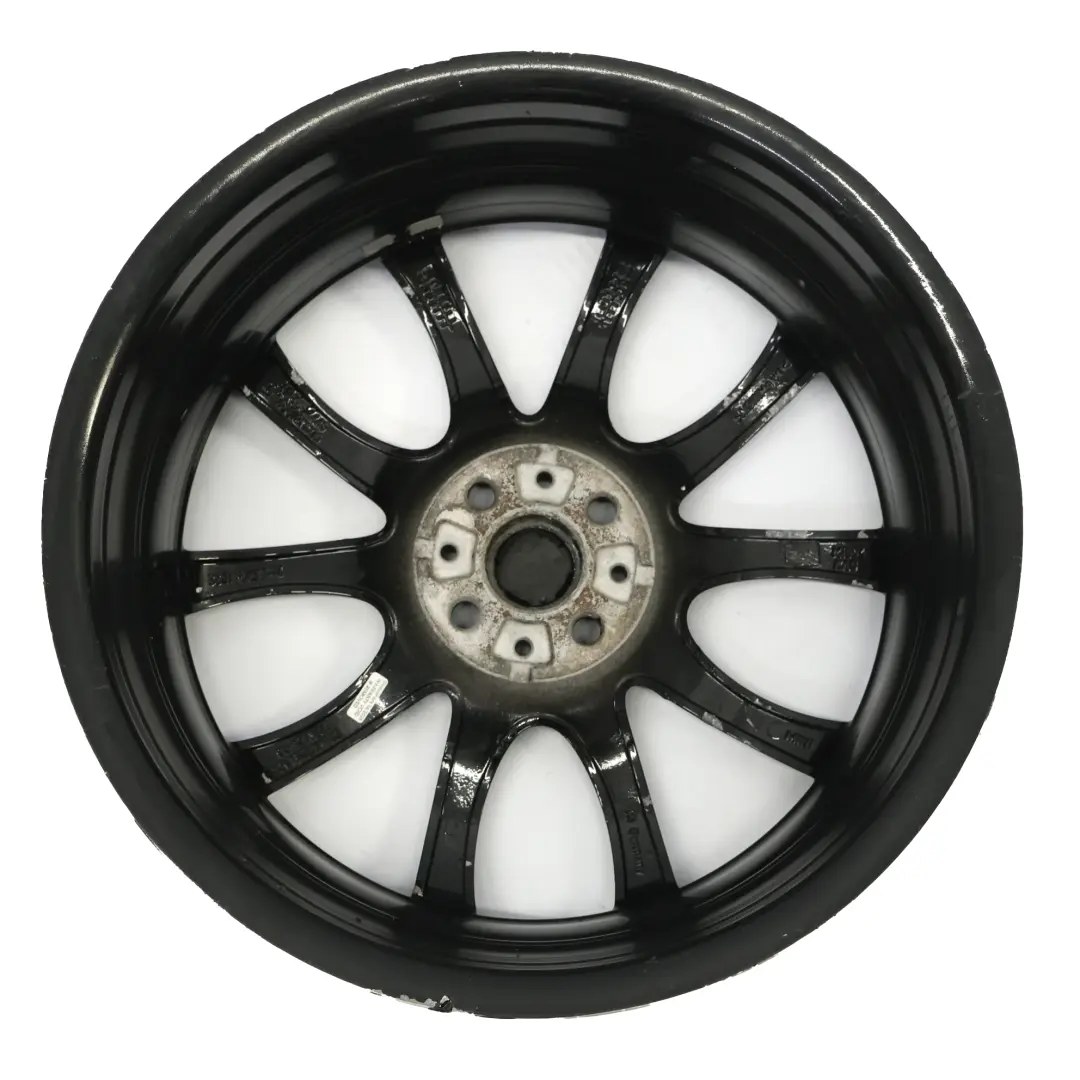 Mini R50 R56 John Cooper Works JCW Black Wheel Alloy Rim 18" Double Spoke