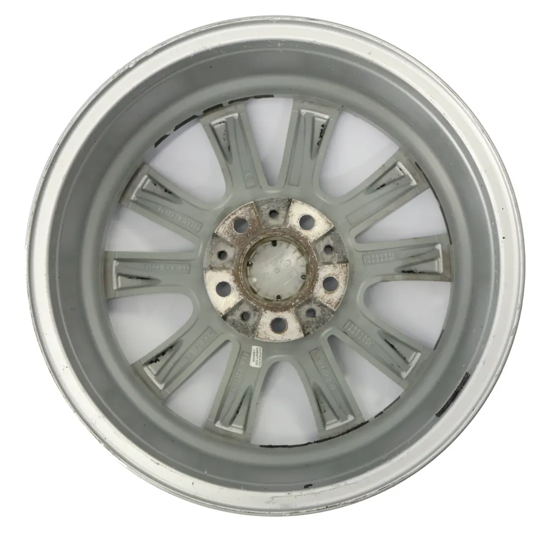 BMW F10 F11 F12 Silver Alloy Wheel Rim 17" V Spoke 236 8J ET:30 6780720