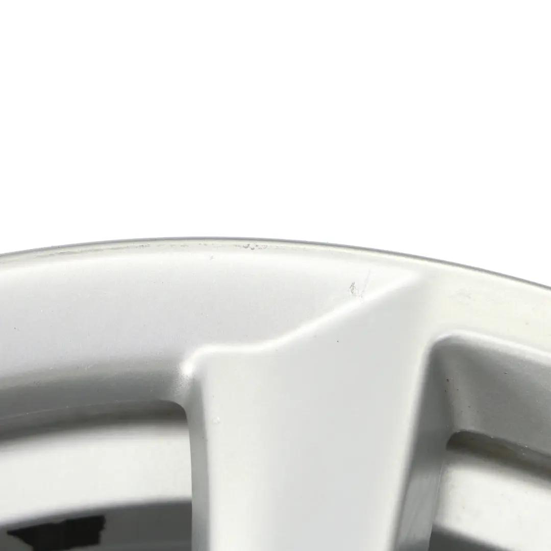BMW F10 F11 F12 Silver Alloy Wheel Rim 17" V Spoke 236 8J ET:30 6780720
