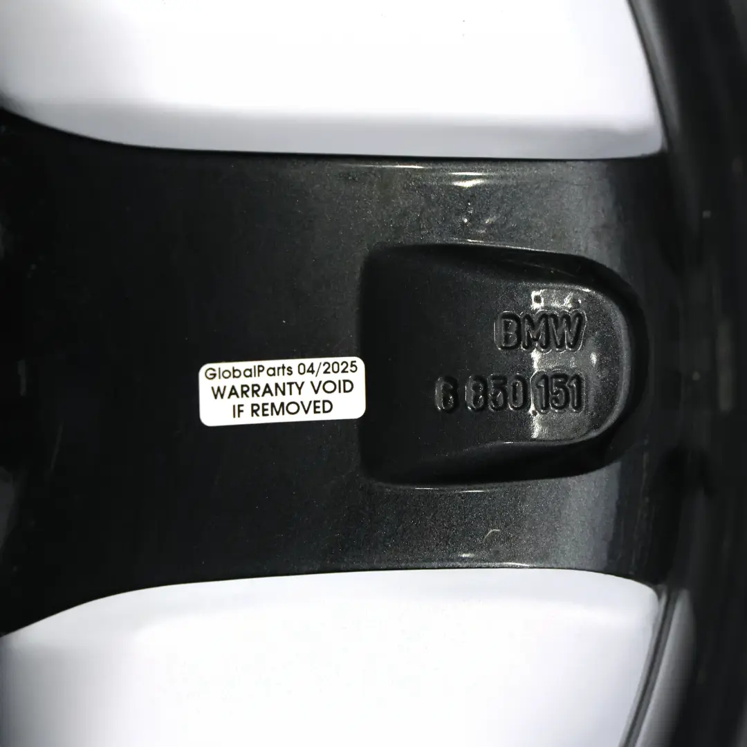 BMW F20 F21 F22 F23 Llanta De aleacion 17" Star Spoke 379 7,5J ET:43