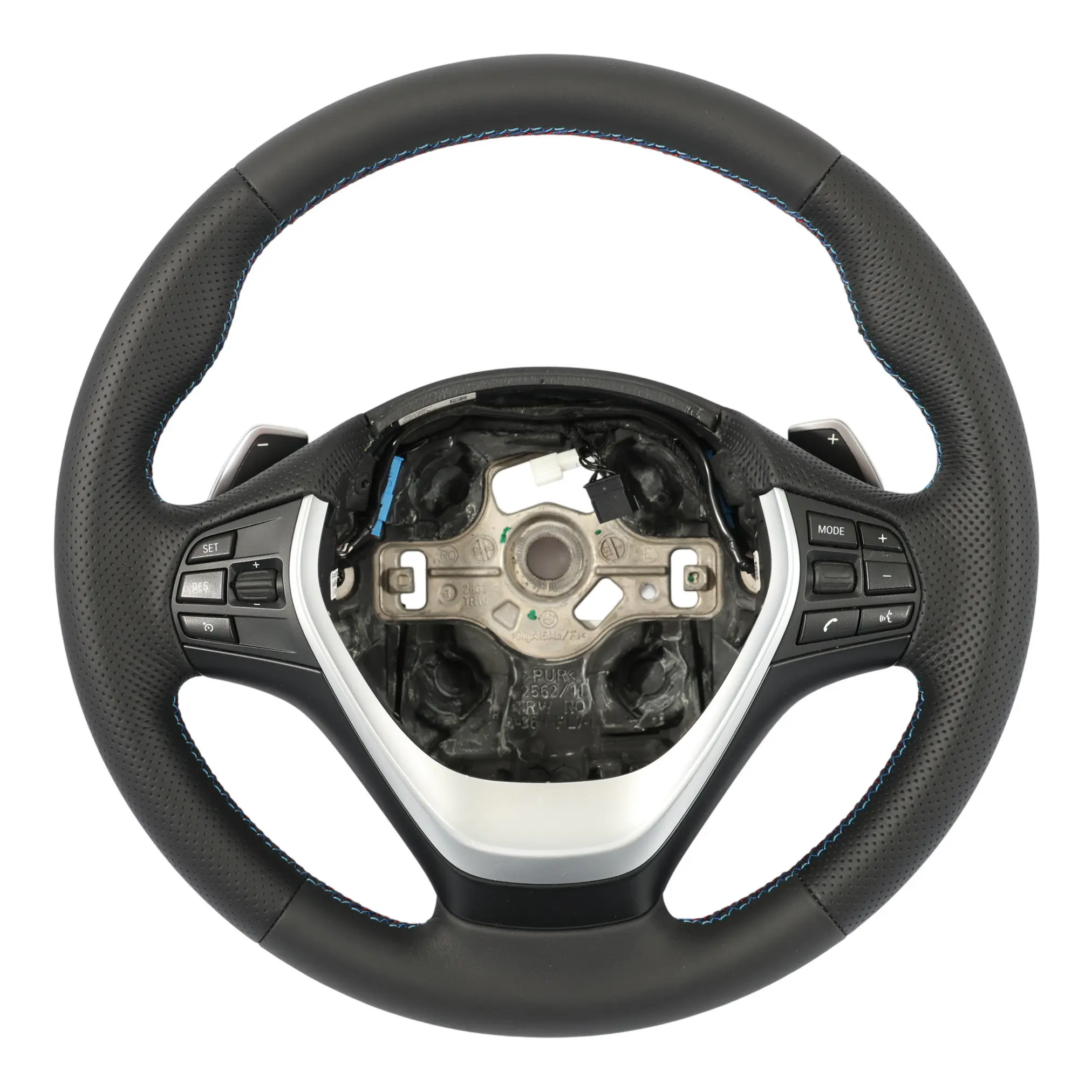 Steering Wheel BMW F20 F21 F22 F30 F31 F32 NEW Black Leather Sport Paddle Shift