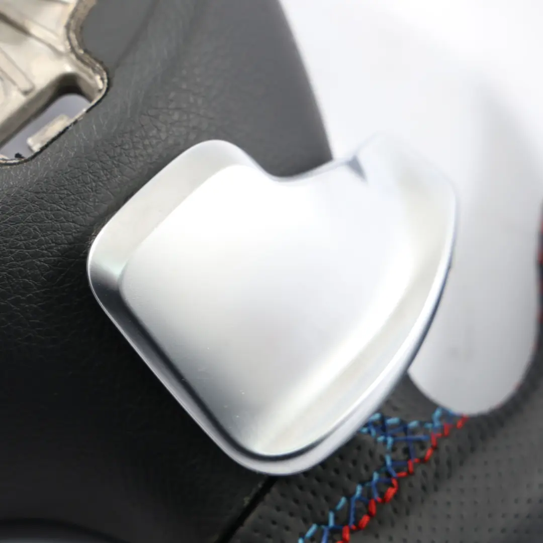 Volante BMW F20 F21 F22 F30 F31 F32 NUEVO Cuero Negro Sport Palanca de Cambio
