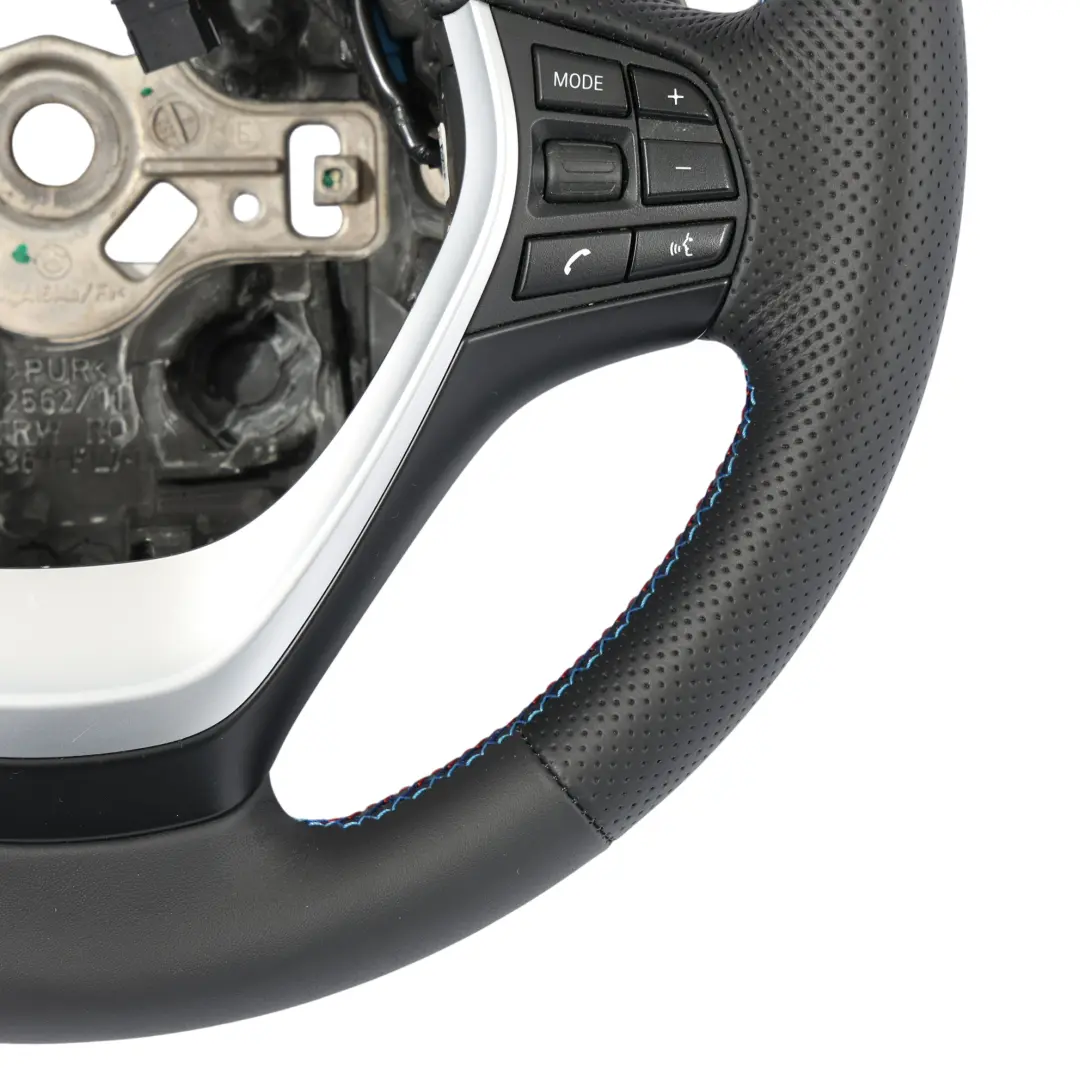 Volante BMW F20 F21 F22 F30 F31 F32 NUEVO Cuero Negro Sport Palanca de Cambio