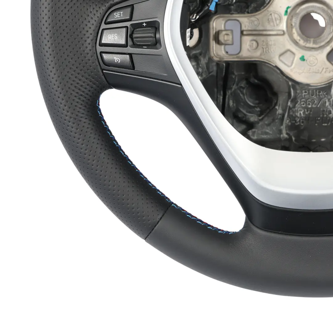 Volante BMW F20 F21 F22 F30 F31 F32 NUEVO Cuero Negro Sport Palanca de Cambio