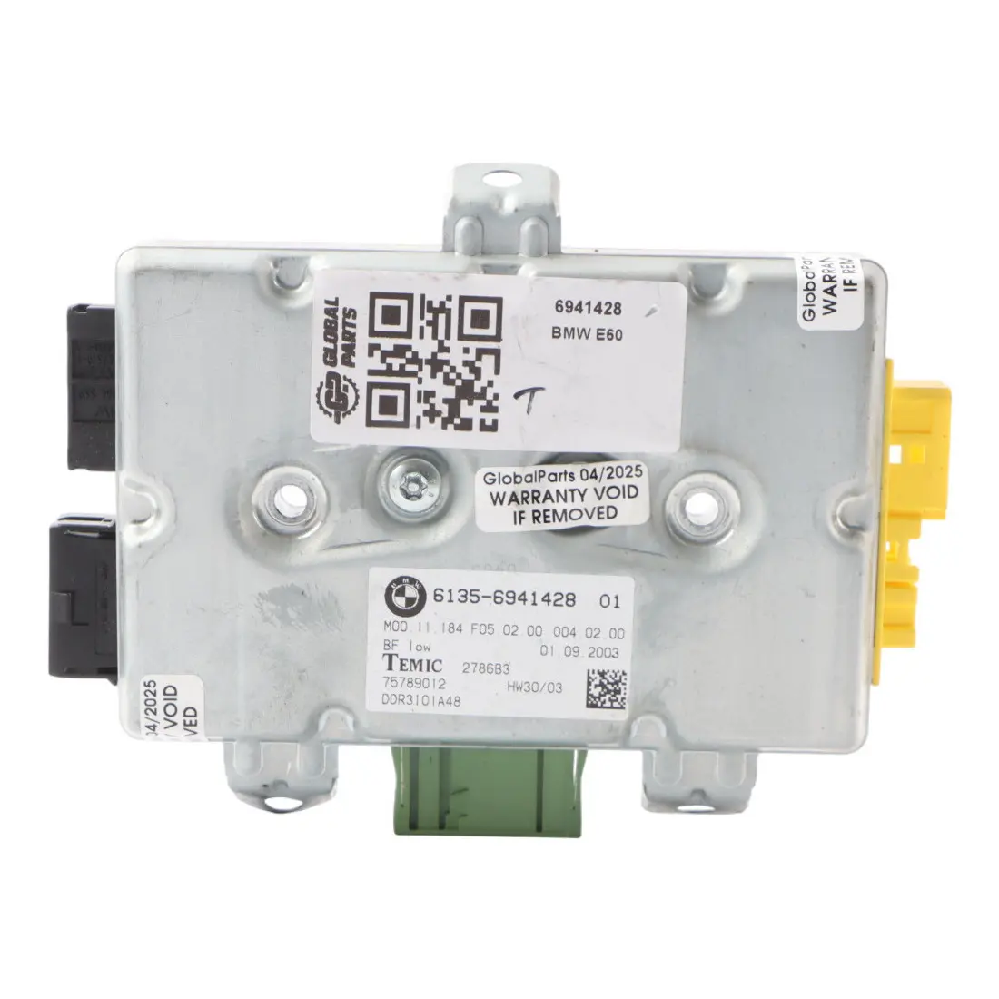 Air Module BMW E60 E61 Front Passenger Door Control Unit Module 6941428
