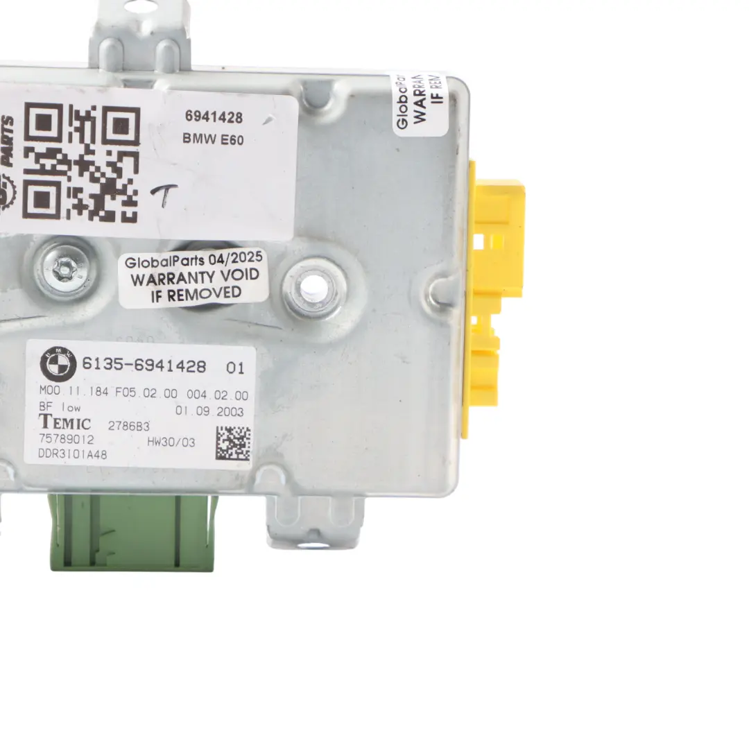 Air Module BMW E60 E61 Front Passenger Door Control Unit Module 6941428