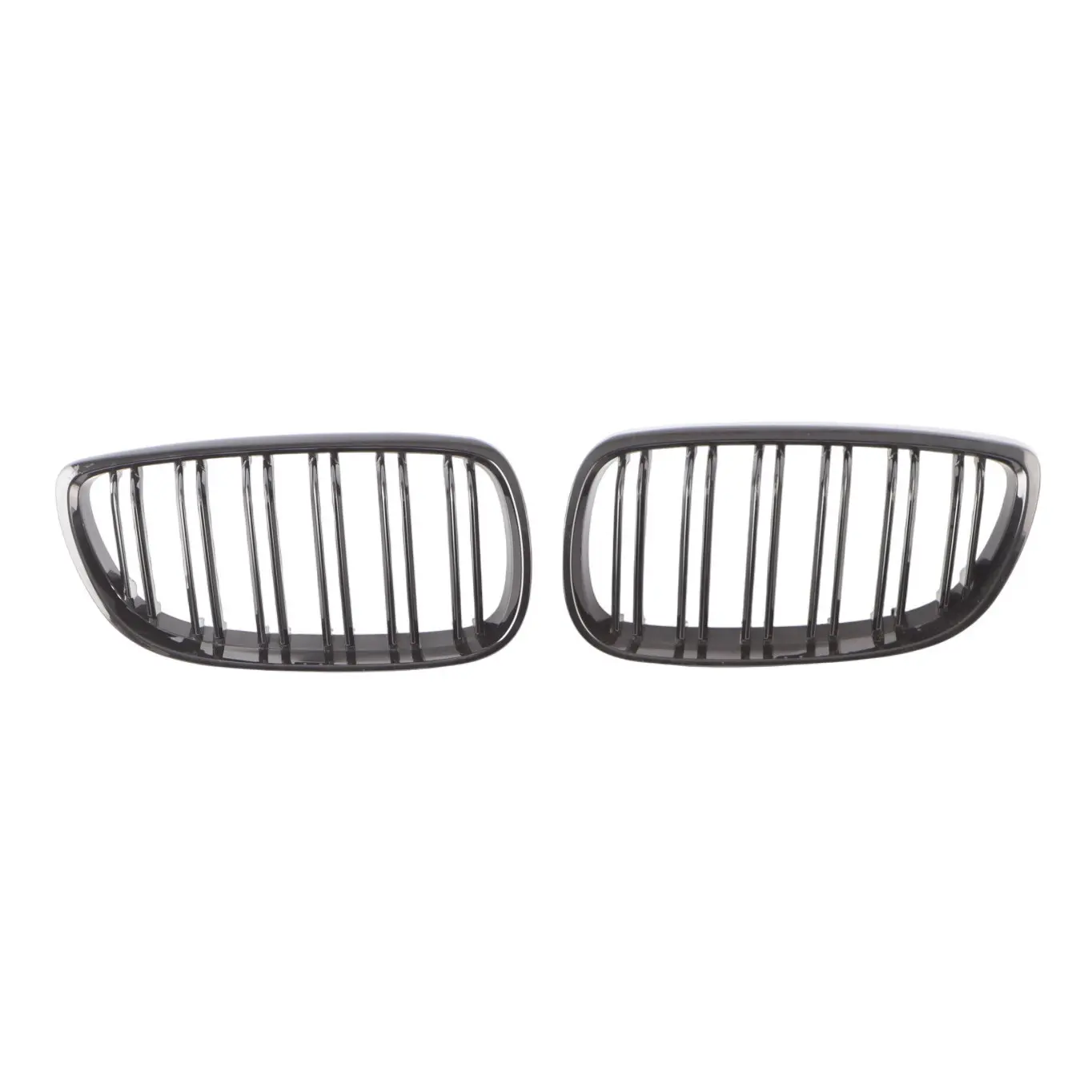 Grille Set BMW E92 E93 Kidney Frame Trim Panel Black Front Left Right N/O/S