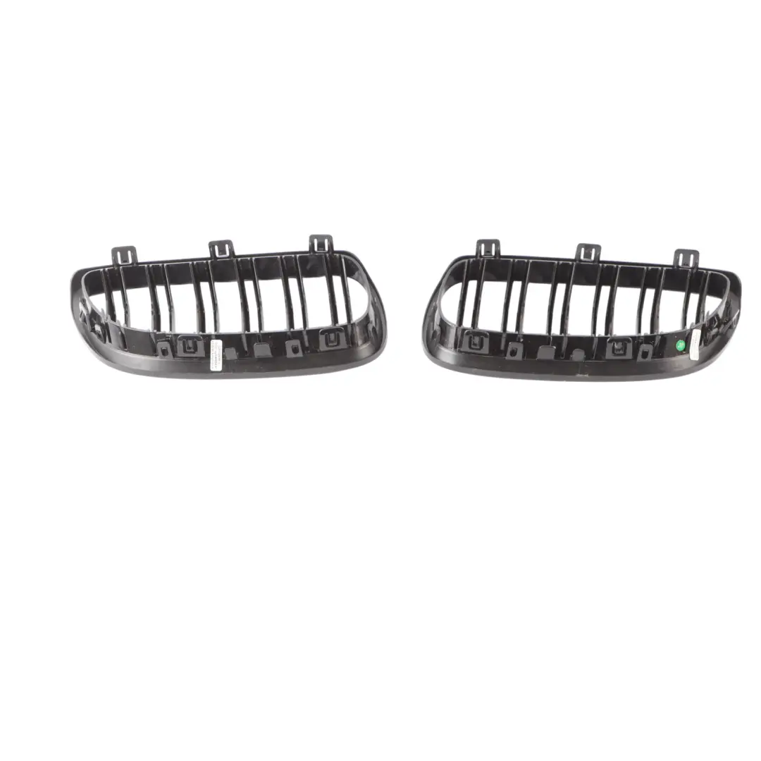Grille Set BMW E92 E93 Kidney Frame Trim Panel Black Front Left Right N/O/S