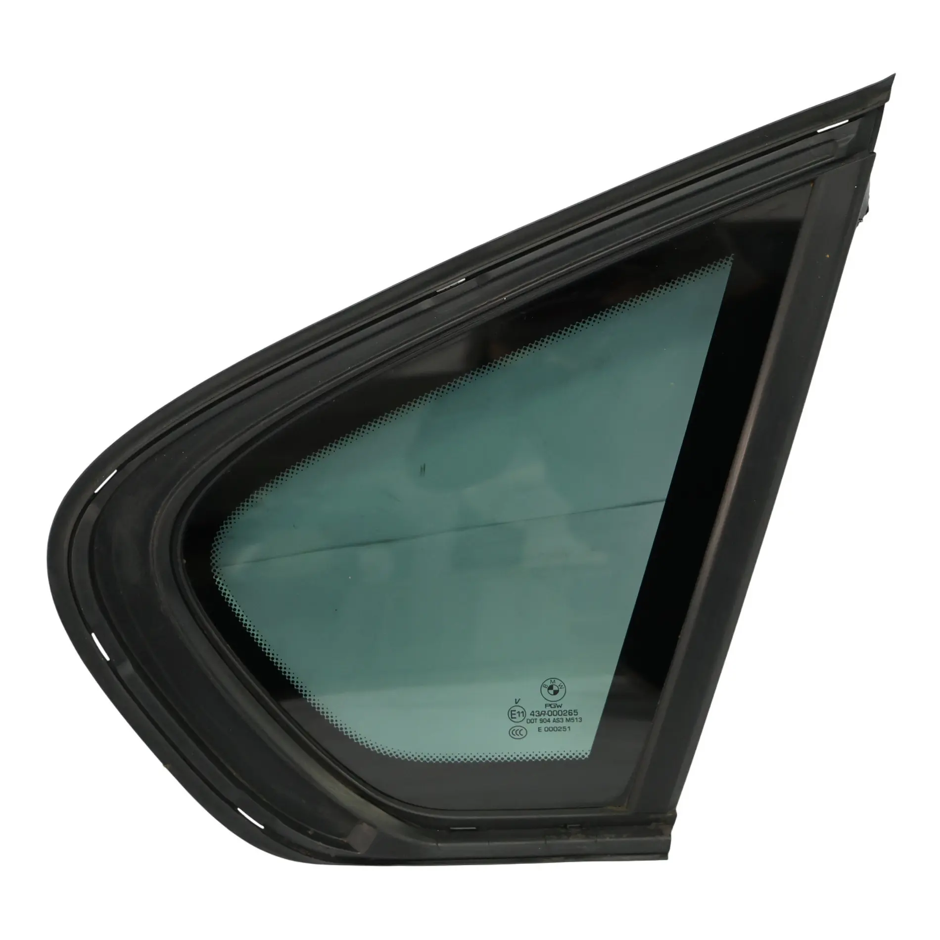 BMW X6 E71 Side Window Quarter Rear Right O/S Glass Glazing Tinted AS3 7182328