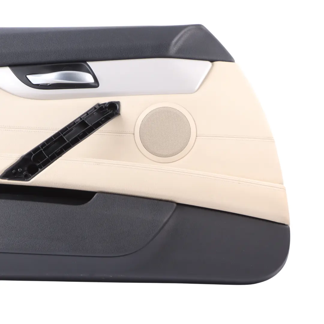 BMW Z4 E89 Front Door Card Lining Leather Left N/S Canberrabeige 7229221