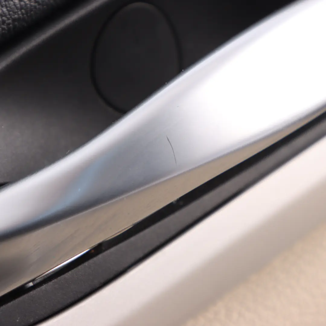 BMW Z4 E89 Front Door Card Lining Leather Left N/S Canberrabeige 7229221