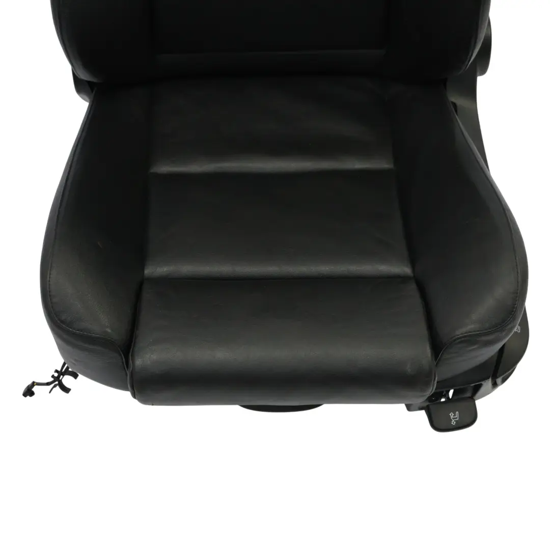 Sedile Anteriore BMW E60 E61 Sinistro Interno Riscaldato Pelle Dakota Nero