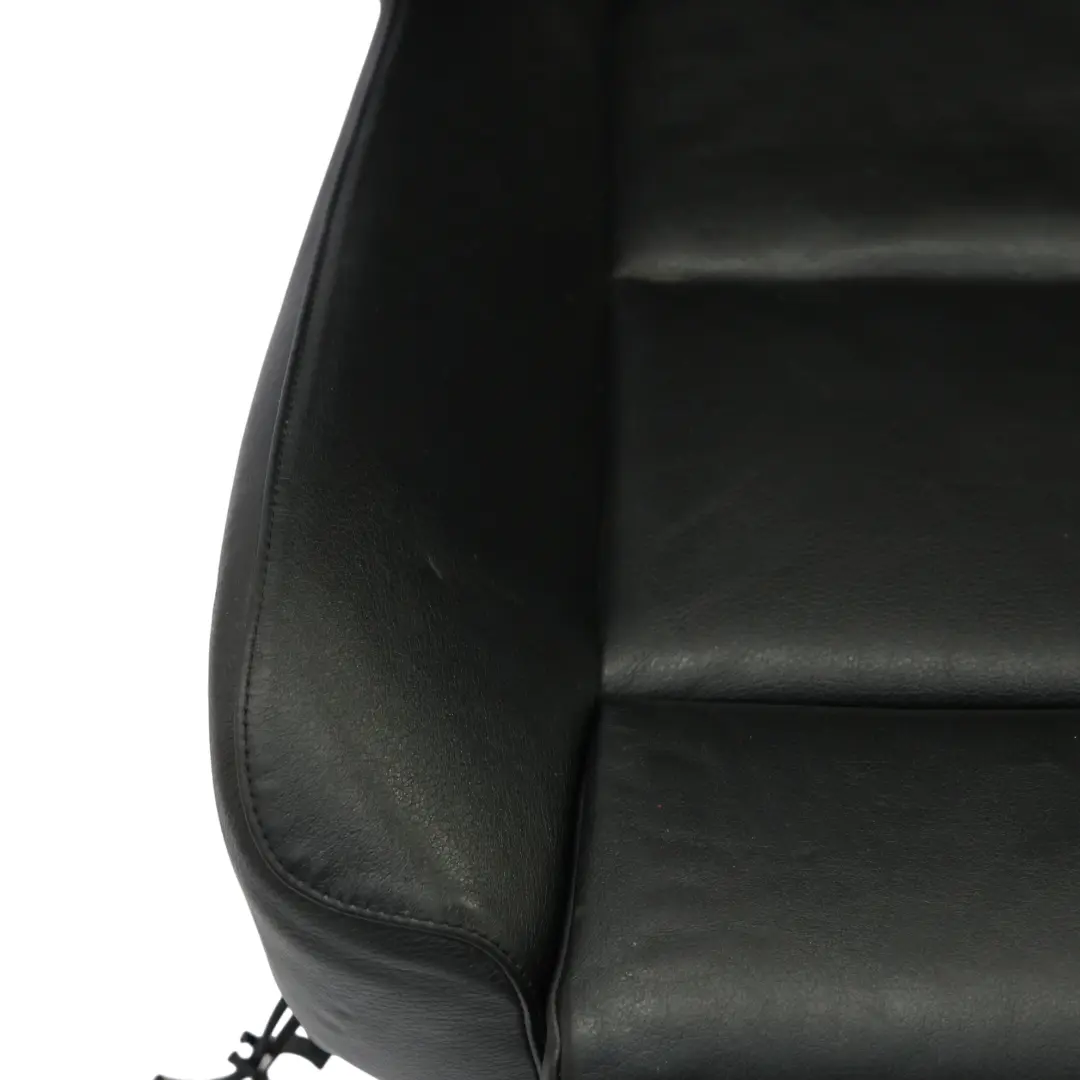 Sedile Anteriore BMW E60 E61 Sinistro Interno Riscaldato Pelle Dakota Nero