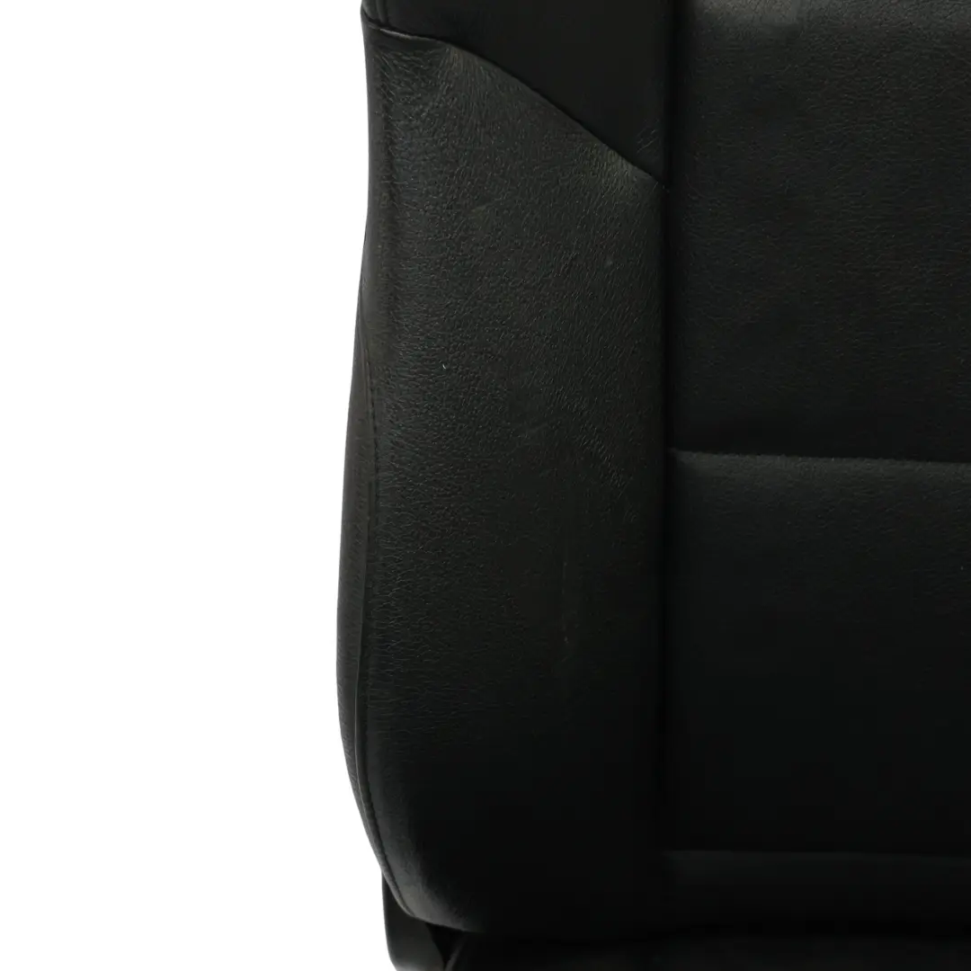 Sedile Anteriore BMW E60 E61 Sinistro Interno Riscaldato Pelle Dakota Nero