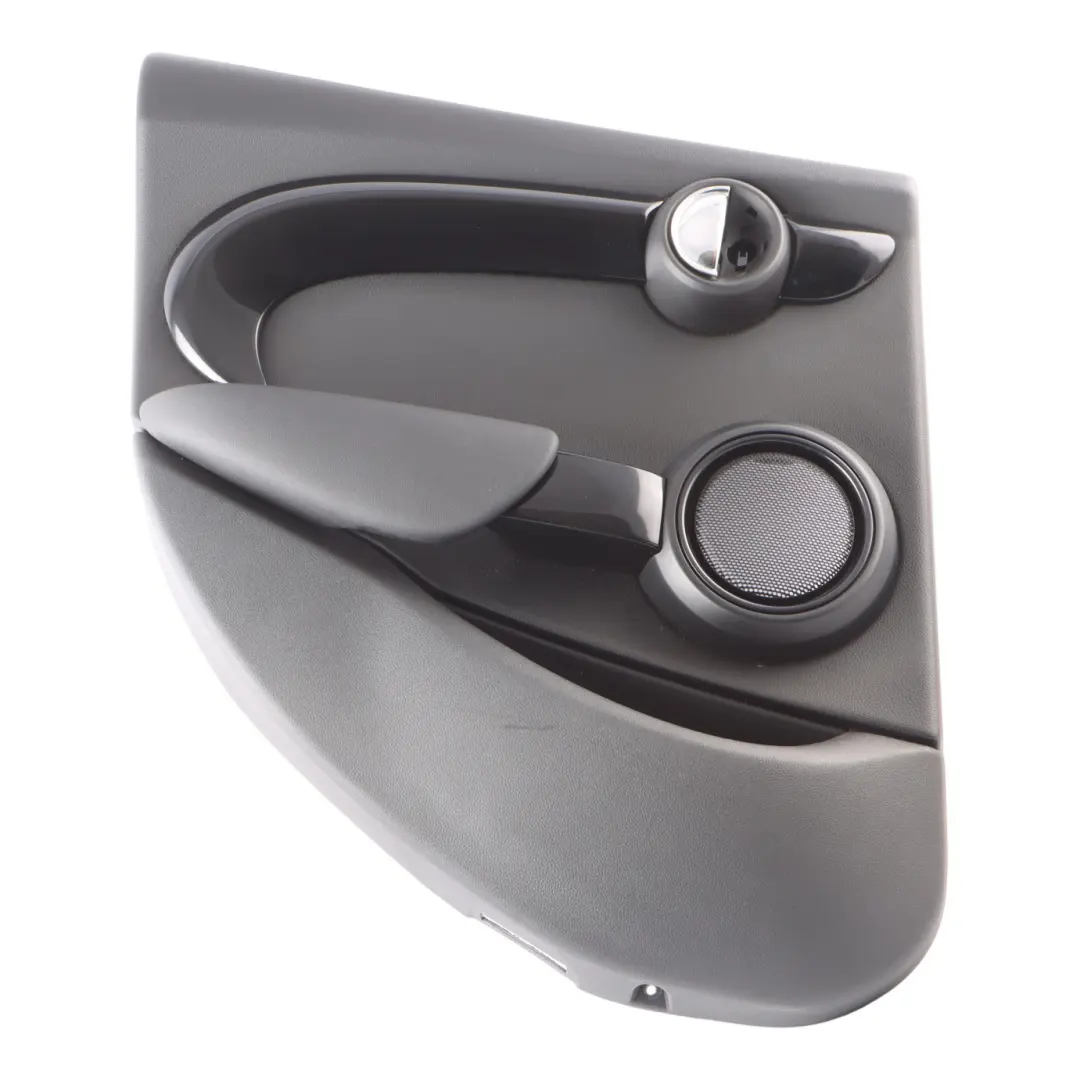 Mini F55 Door Card Rear Left N/S Lateral Trim Panel Cover Carbon Piano Black