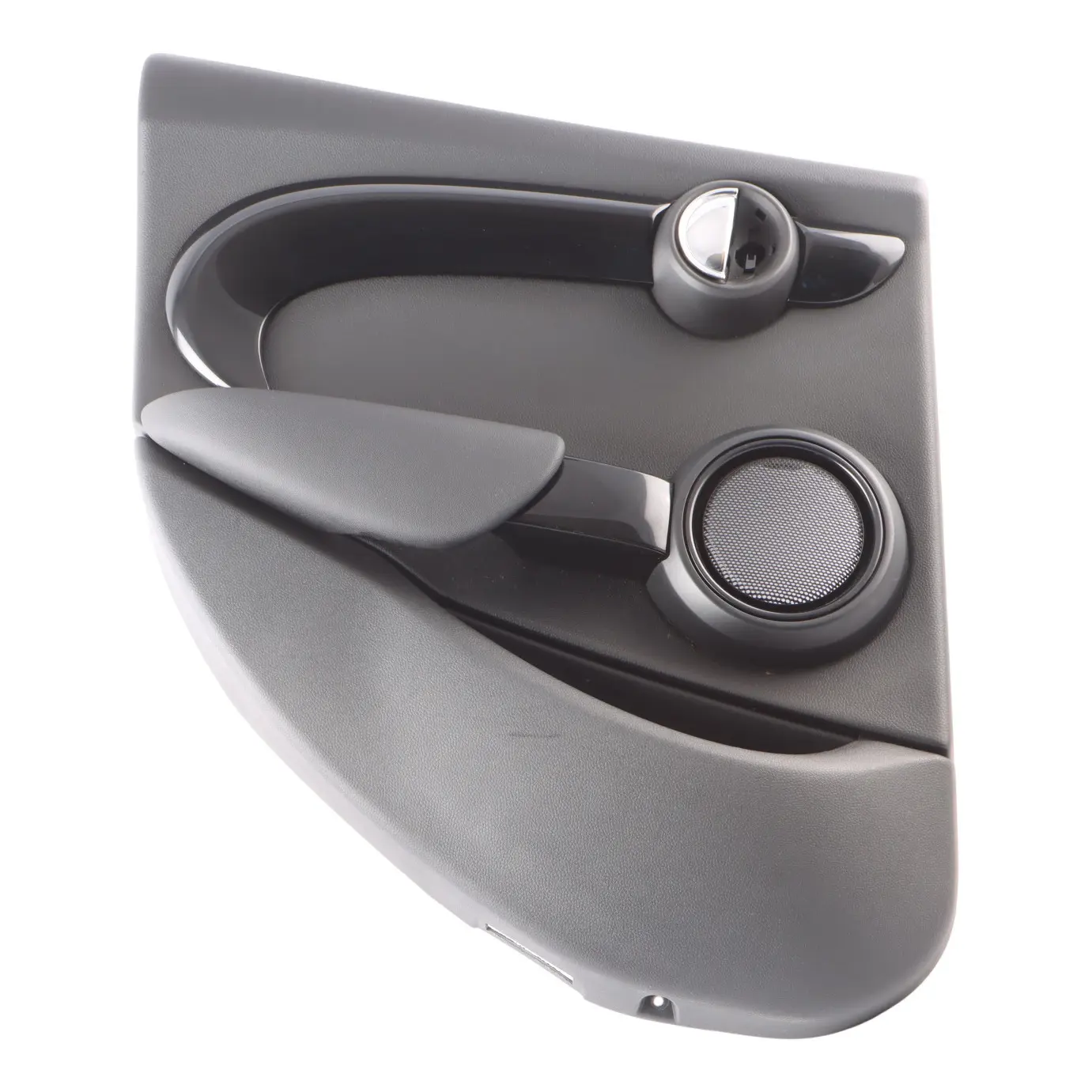 Mini F55 Door Card Rear Left N/S Lateral Trim Panel Cover Carbon Piano Black