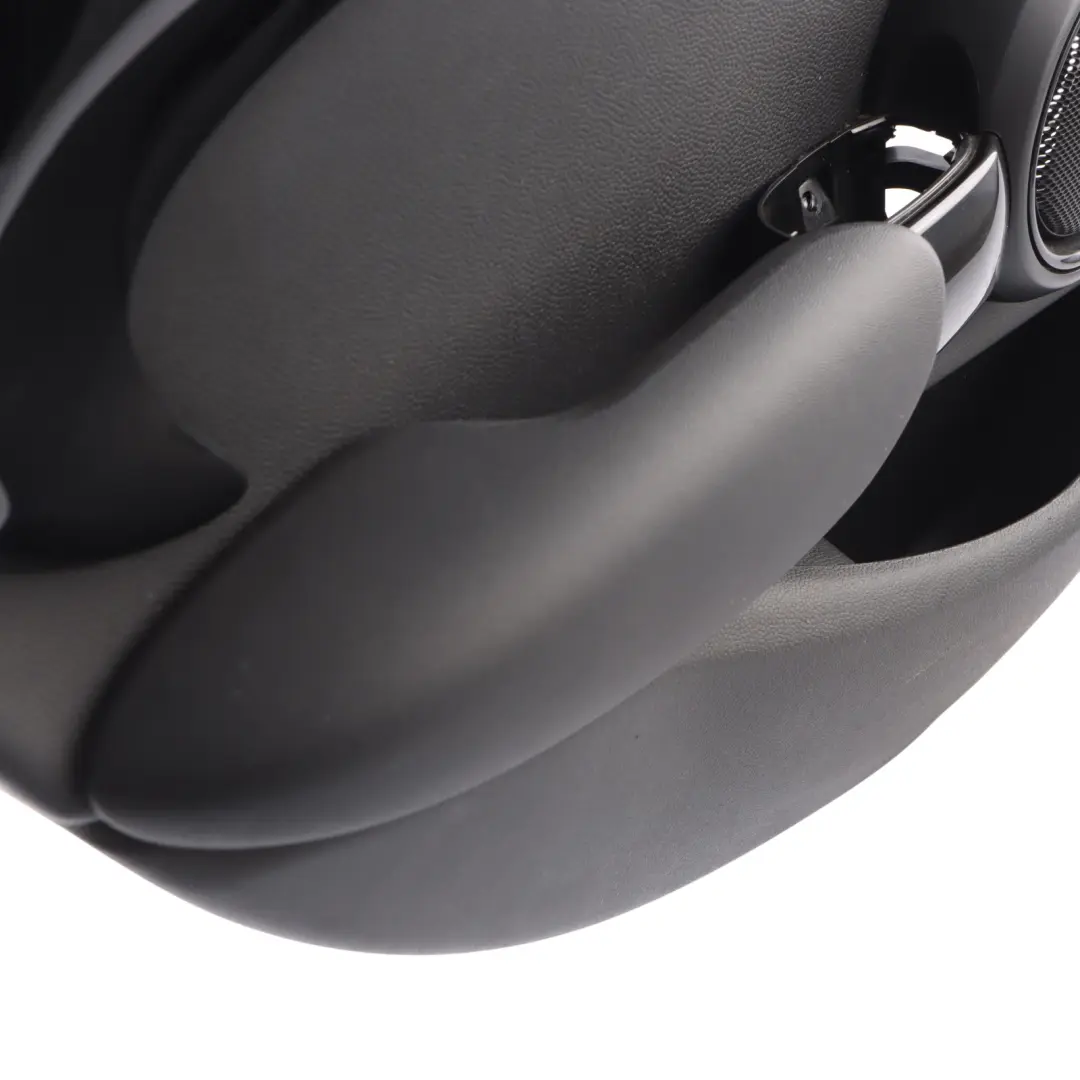 Mini F55 Door Card Rear Left N/S Lateral Trim Panel Cover Carbon Piano Black