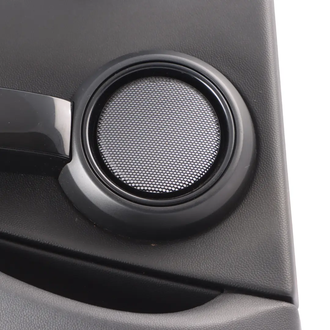 Mini F55 Door Card Rear Left N/S Lateral Trim Panel Cover Carbon Piano Black