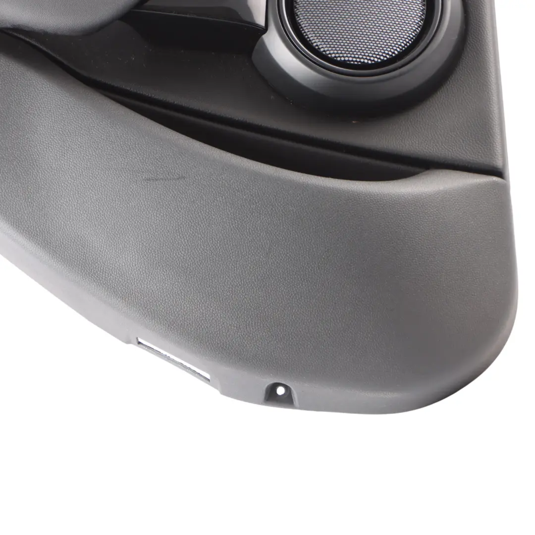 Mini F55 Door Card Rear Left N/S Lateral Trim Panel Cover Carbon Piano Black
