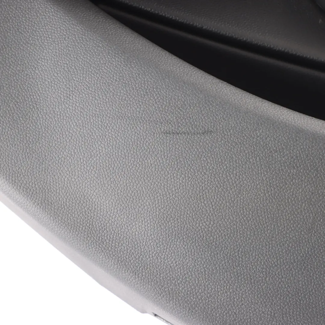Mini F55 Door Card Rear Left N/S Lateral Trim Panel Cover Carbon Piano Black