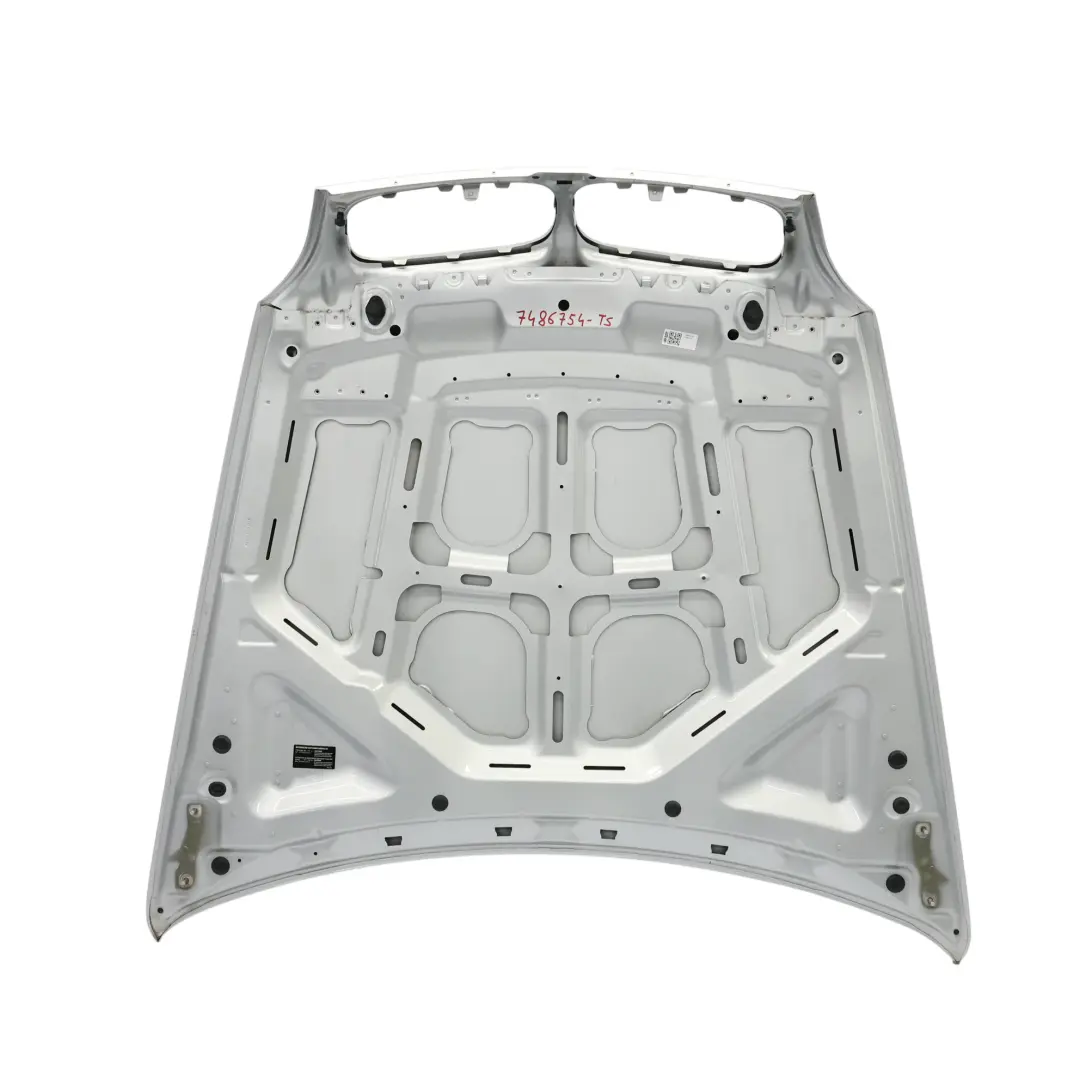 BMW X5 E70 Maska Pokrywa Silnika Titansilber Srebrny Metalik - 354