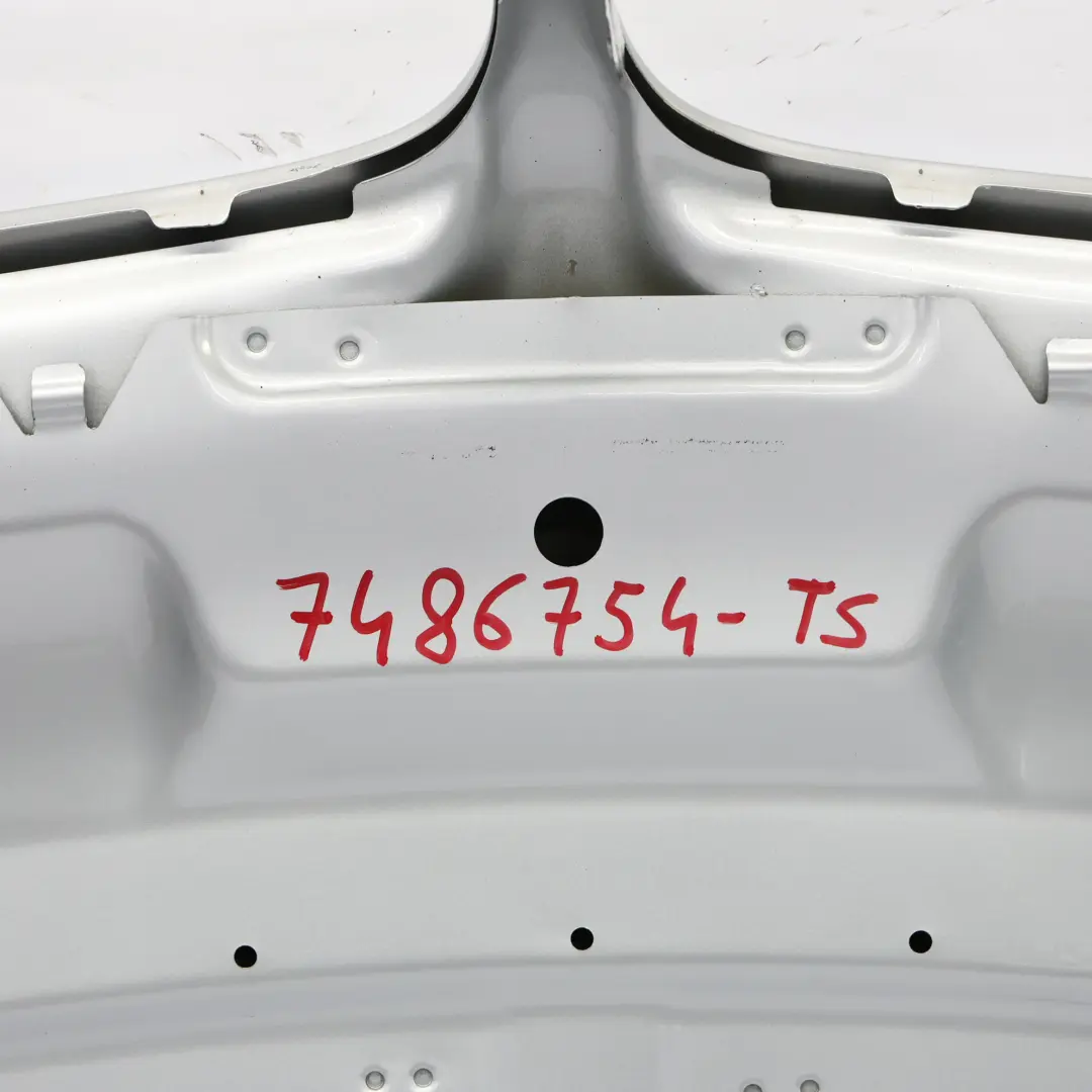 BMW X5 E70 Maska Pokrywa Silnika Titansilber Srebrny Metalik - 354