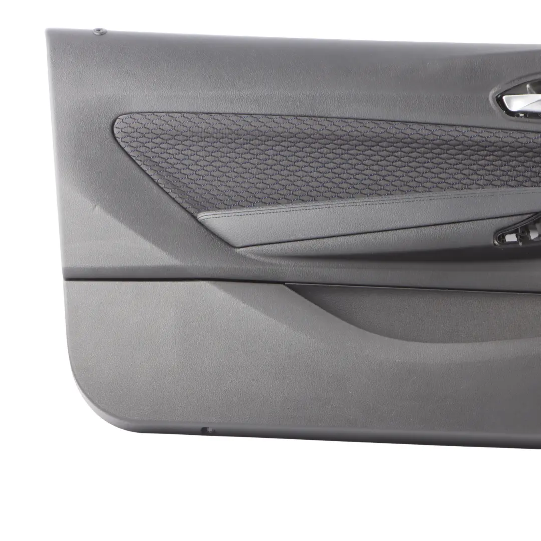 BMW F21 F22 Door Card Front Left N/S Lining Cloth Fabric Alcantara Hexagon