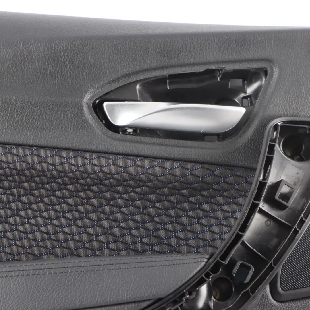 BMW F21 F22 Door Card Front Left N/S Lining Cloth Fabric Alcantara Hexagon
