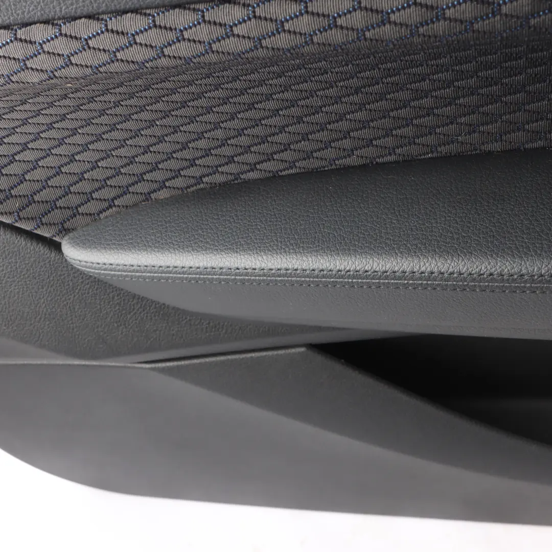 BMW F21 F22 Door Card Front Left N/S Lining Cloth Fabric Alcantara Hexagon