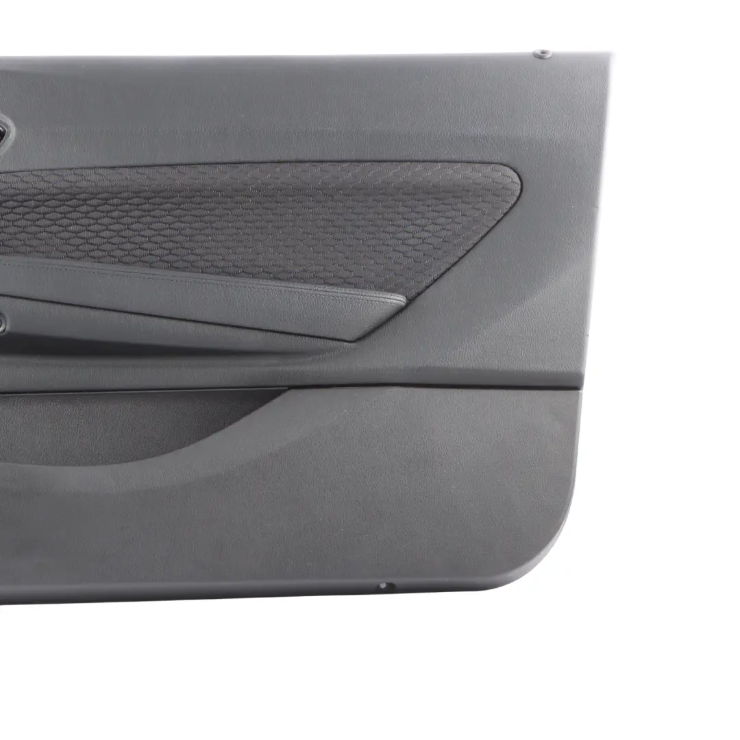 BMW F21 F22 Door Card Front Right O/S Lining Cloth Fabric Alcantara Hexagon