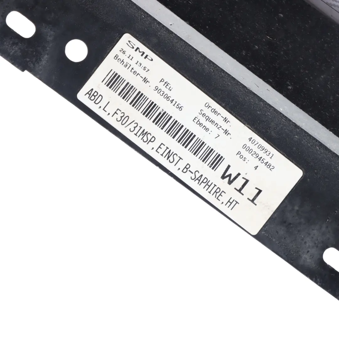 Side Skirt BMW F30 F31 M Sport Sill Strip Left N/S Black Sapphire Metallic - 475