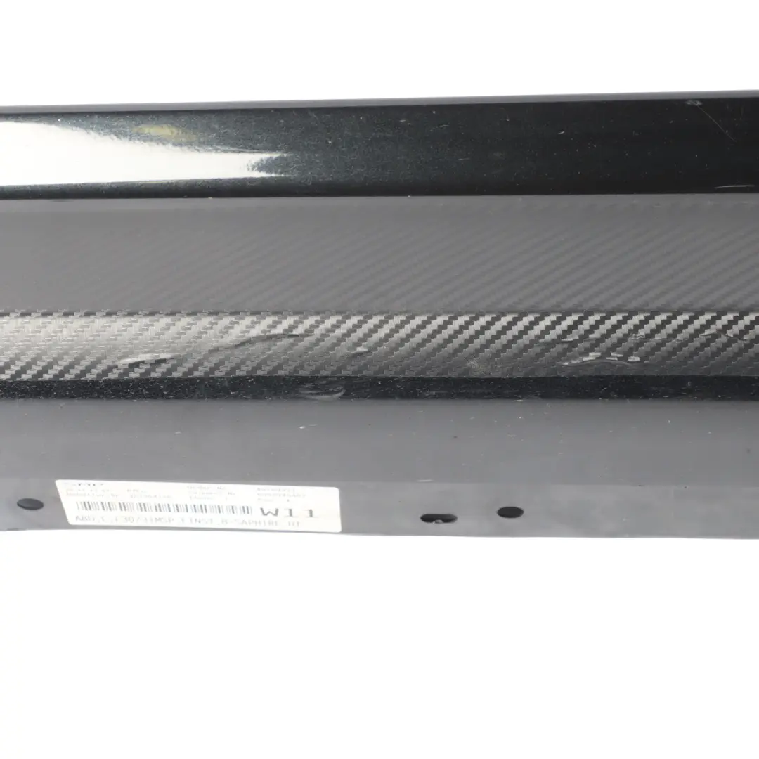 Side Skirt BMW F30 F31 M Sport Sill Strip Left N/S Black Sapphire Metallic - 475
