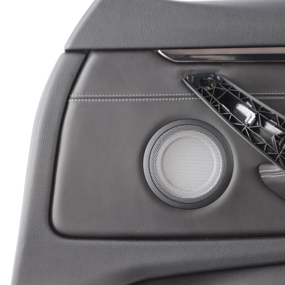 Door Card BMW F82 F83 M4 Front Right O/S Door Lining Leather Merino Schwarz