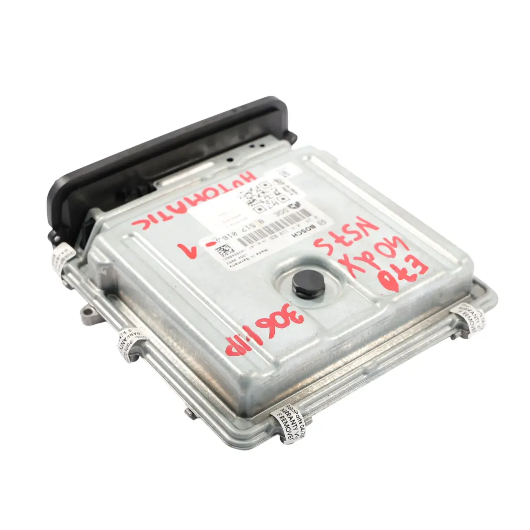 BMW X5 E70 LCI 40dX N57S 306HP Engine ECU Kit DDE 7810980 CAS3 + Key Automatic