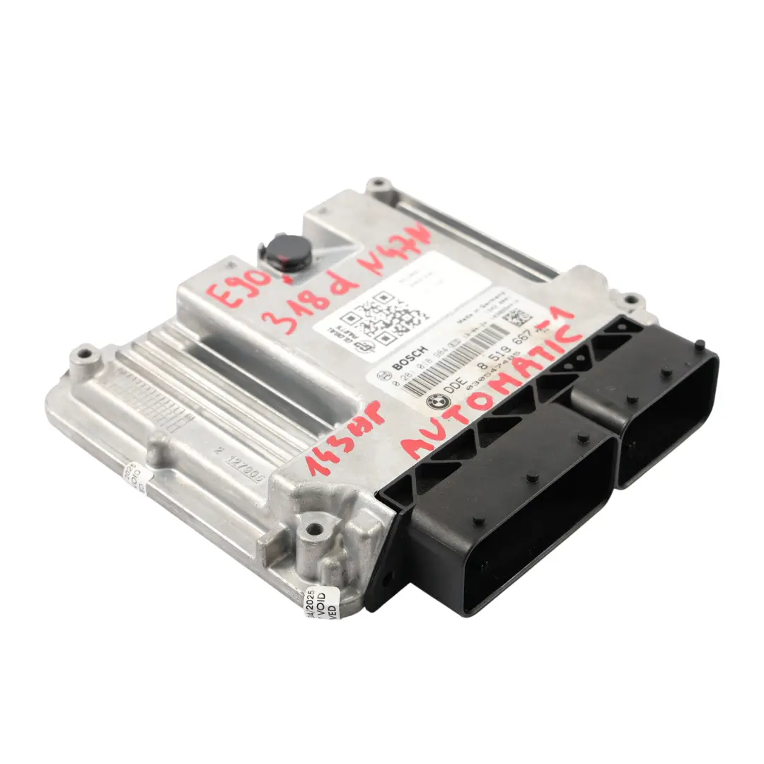 BMW E90 E91 LCI N47N 318D 143HP Motore ECU Kit DDE CAS3 + Chiave 8512047