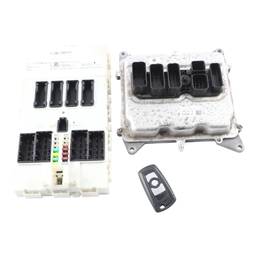 BMW F30 320i N20 184HP ECU Kit Engine Control Unit DME 8606306 Key FEM Automatic