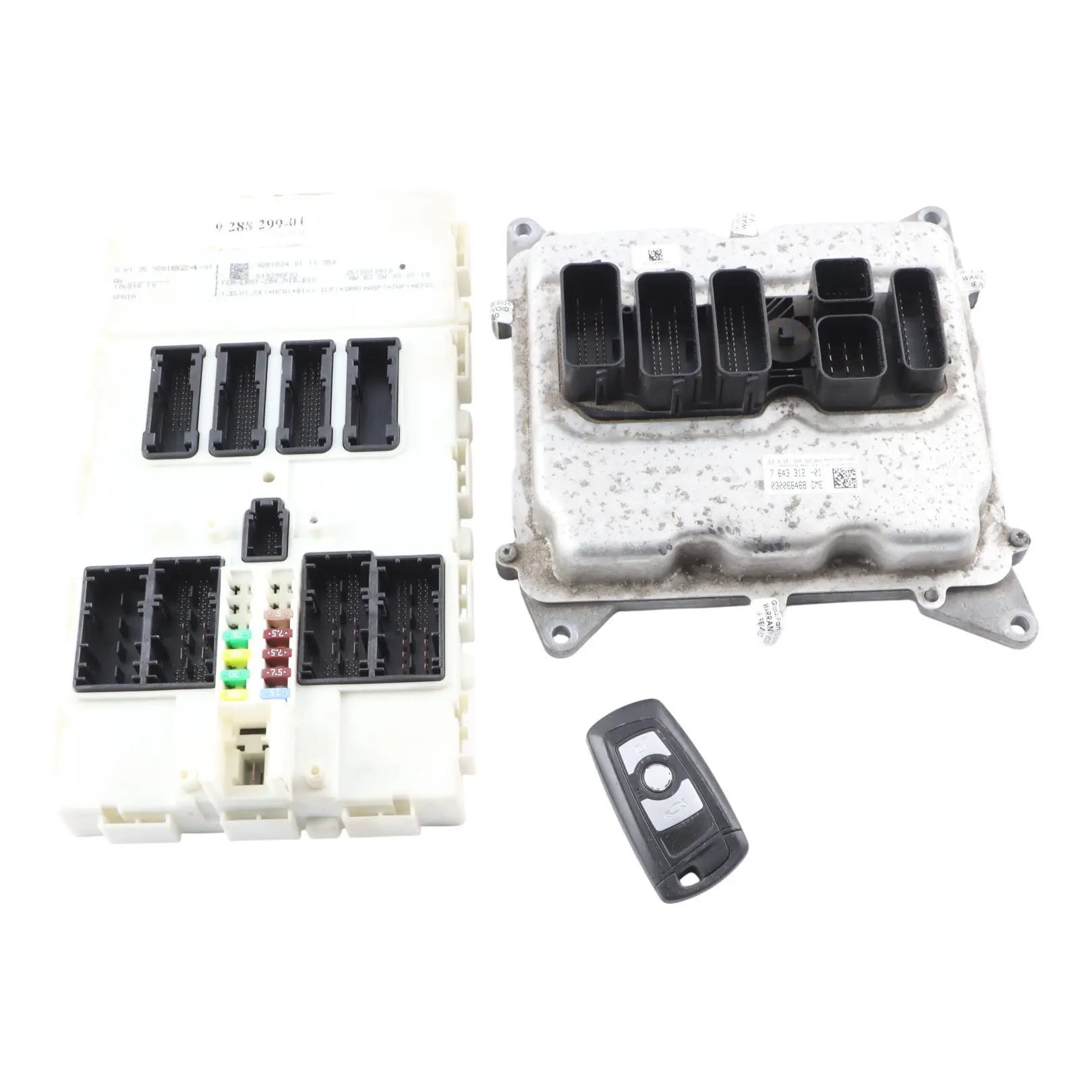 BMW F30 320i N20 184HP ECU Kit Engine Control Unit DME 8606306 Key FEM Automatic