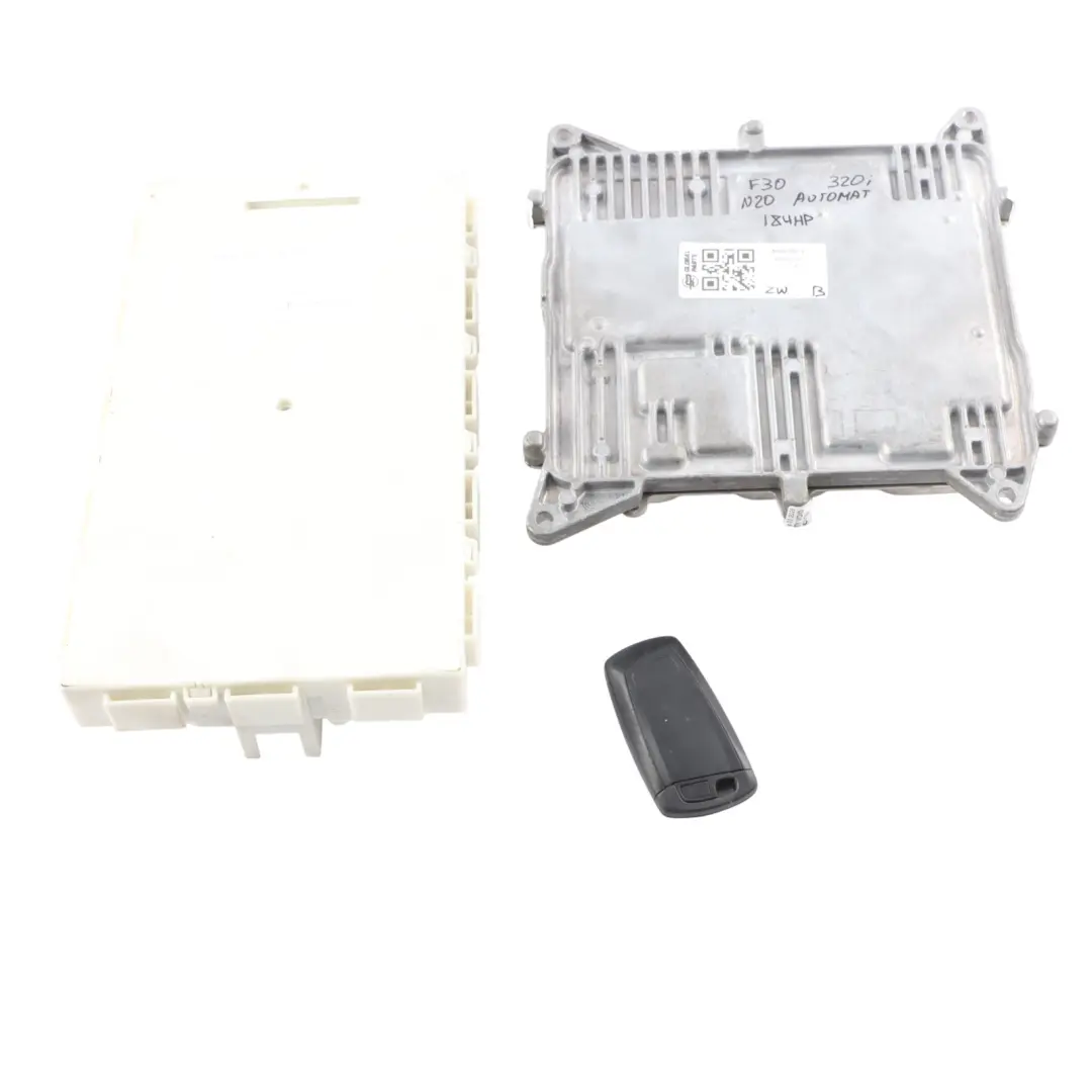 BMW F30 320i N20 184HP ECU Kit Engine Control Unit DME 8606306 Key FEM Automatic