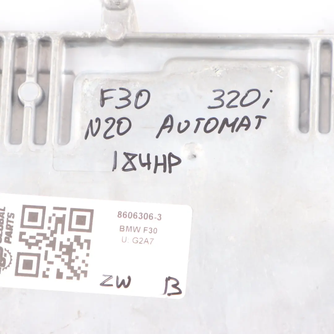 BMW F30 320i N20 184HP ECU Kit Engine Control Unit DME 8606306 Key FEM Automatic