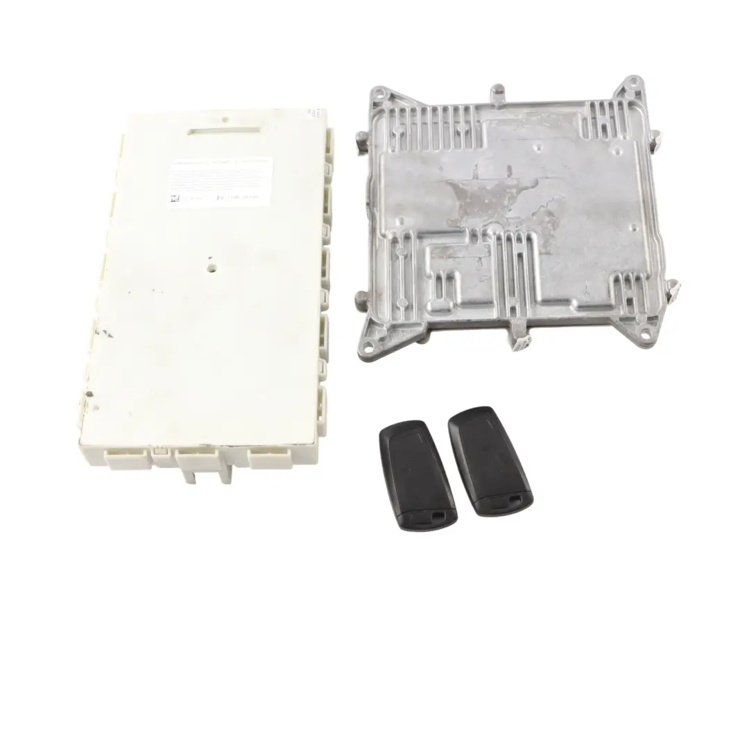 BMW F30 320iX N20 ECU Kit Engine Control Unit DME 8606777 Key FEM Automatic