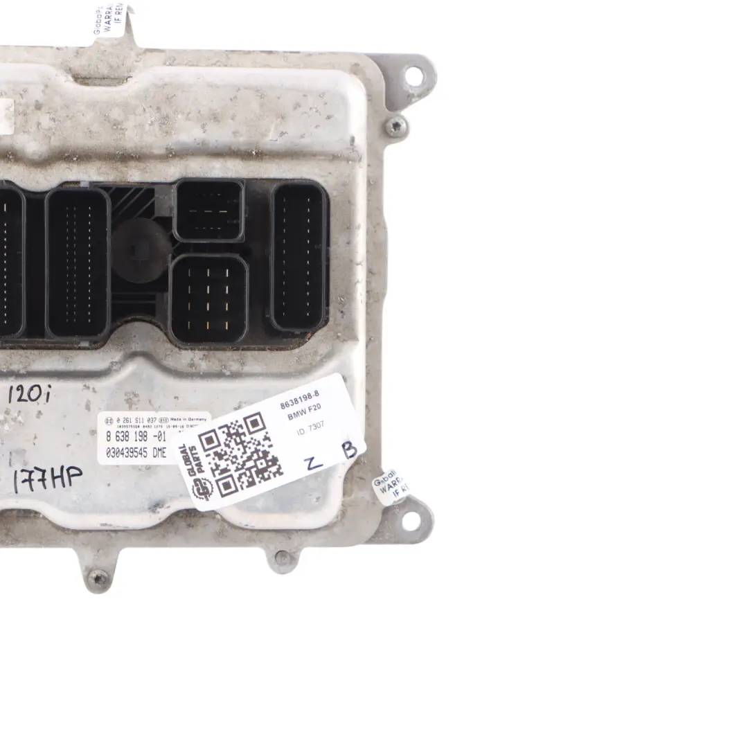 BMW F20 F21 LCI 120i 177HP N13 Engine Control Module ECU DME 8638198 Manual